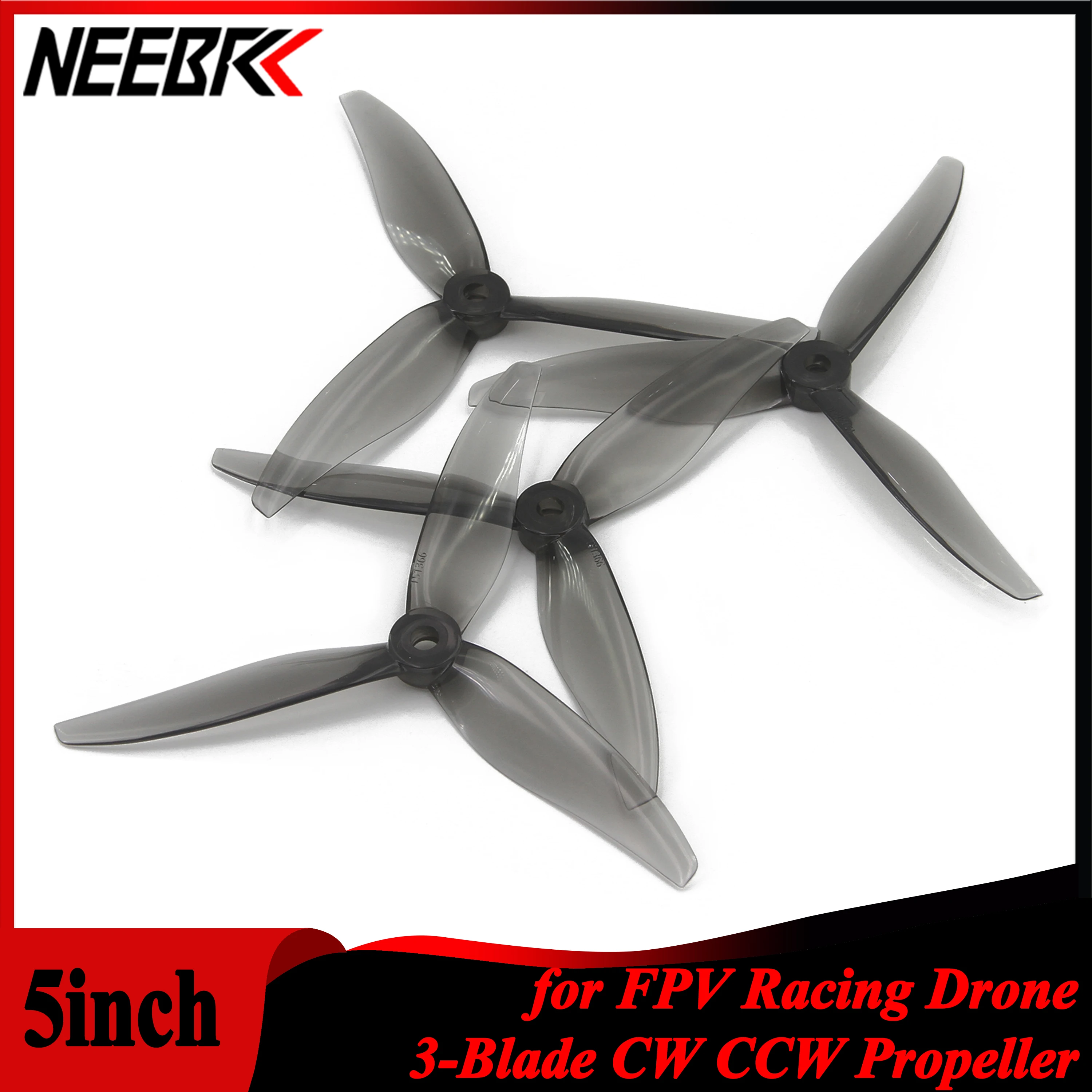 NEEBRC 12 Pairs 5 inch Props 3 - Fpv Drone Propeller review and price